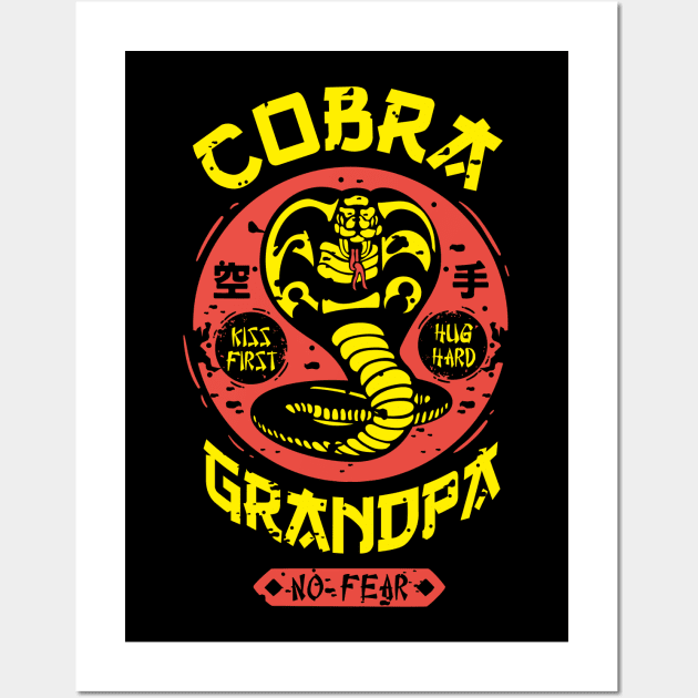 Cobra Grandpa Wall Art by Olipop